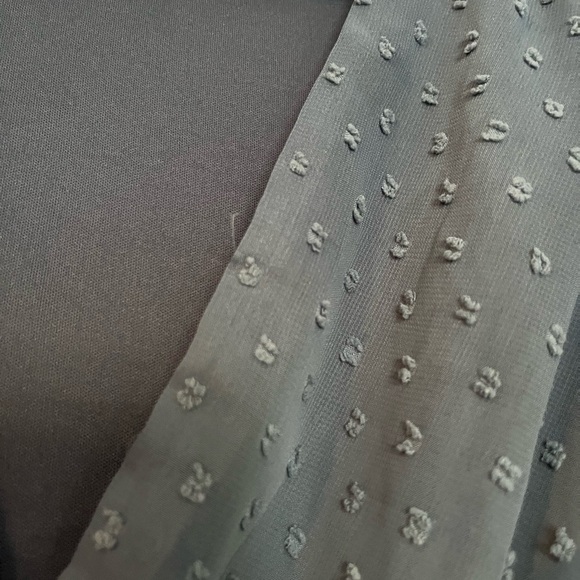 Lulu's Blue Asymmetrical Ruffled Wrap Dress - Picture 11 of 13